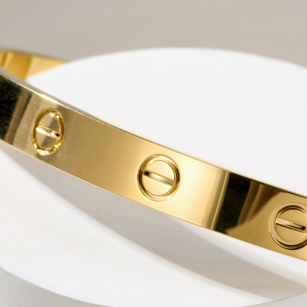 [Love's Uplift]LOVE BRACELET 6.1MM OPEN CUFF