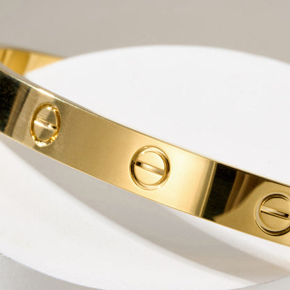 [Love's Uplift]LOVE BRACELET 6.1MM OPEN CUFF