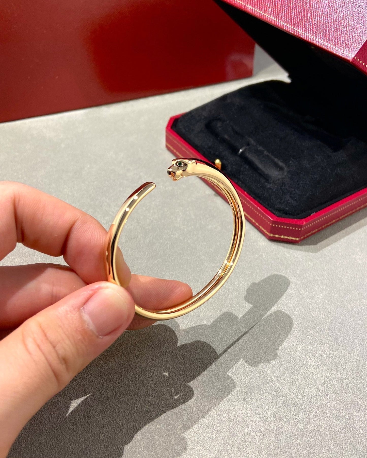[Love's Uplift]PANTHERE OPEN BRACELET