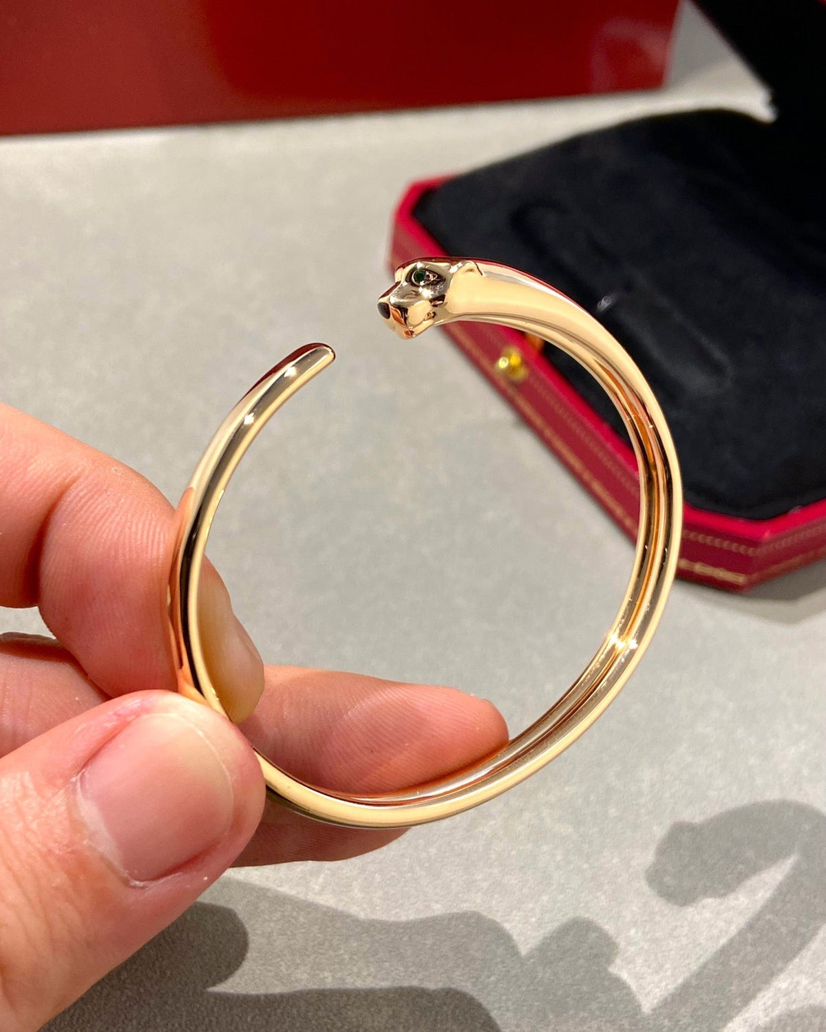 [Love's Uplift]PANTHERE OPEN BRACELET