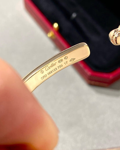 [Love's Uplift]PANTHERE OPEN BRACELET