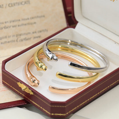[Love's Uplift]PANTHERE OPEN BRACELET