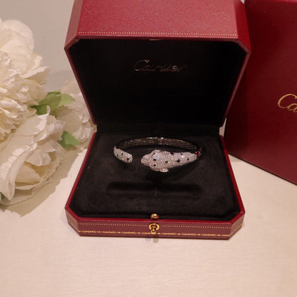 [Love's Uplift]PANTHERE BIG BRACELET DIAMONDS