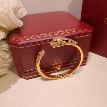 [Love's Uplift]PANTHERE BIG BRACELET DIAMONDS
