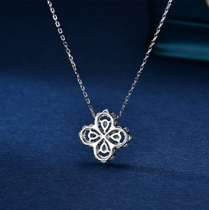 [Love's Uplift]LOOP NECKLACE FULL MOTIF DIAMOND 16MM MULTIPLE COLORS