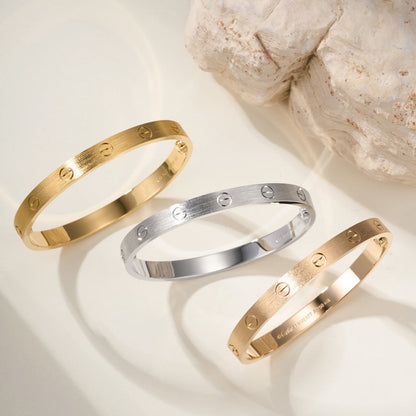 [Love's Uplift]LOVE BRACELET 6.1MM BRUSHED
