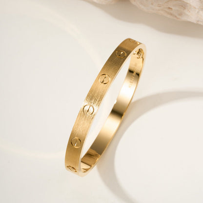 [Love's Uplift]LOVE BRACELET 6.1MM BRUSHED