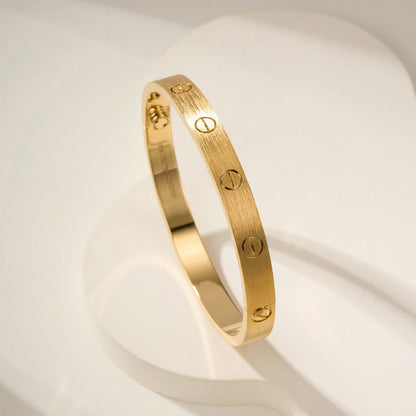 [Love's Uplift]LOVE BRACELET 6.1MM BRUSHED