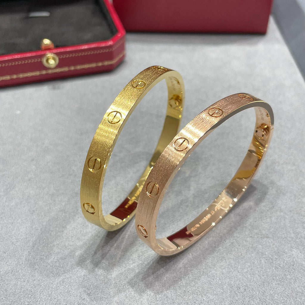 [Love's Uplift]LOVE BRACELET 6.1MM BRUSHED