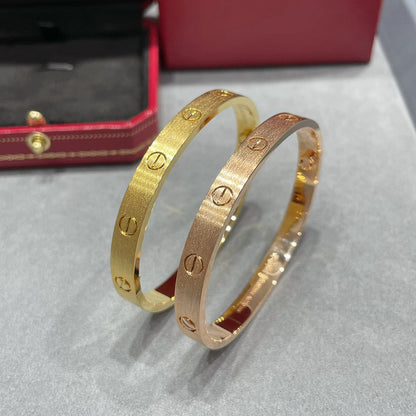 [Love's Uplift]LOVE BRACELET 6.1MM BRUSHED