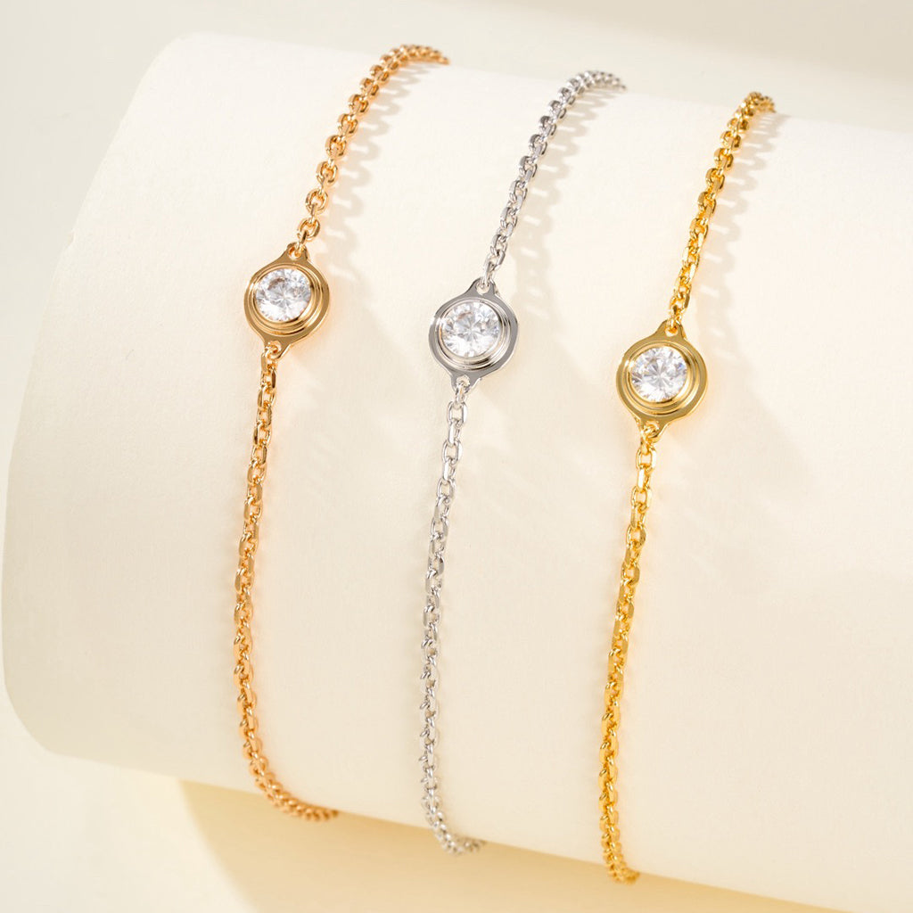[Love's Uplift]DAMOUR BRACELET 1 DIAMOND