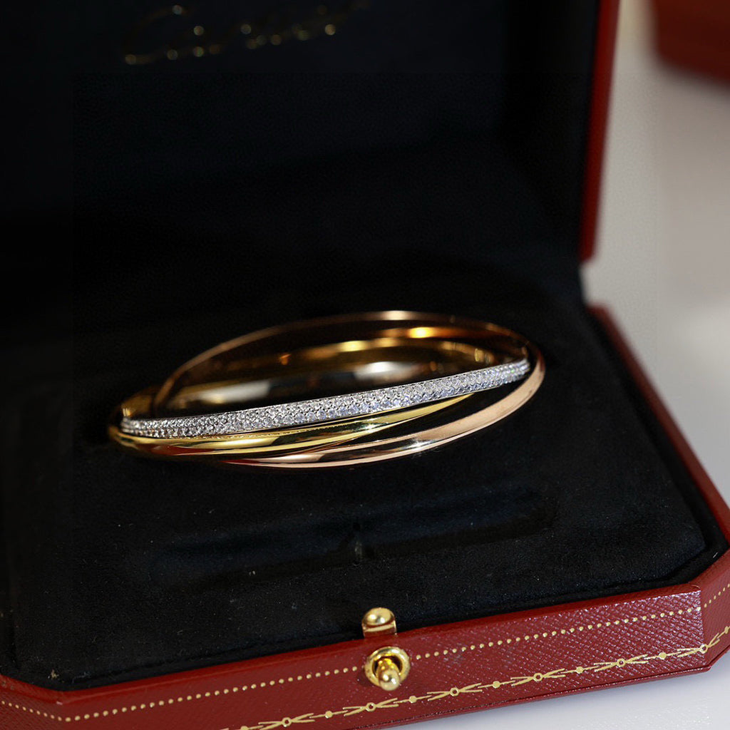 [Love's Uplift]TRINITY 2.8MM SMALL BRACELET