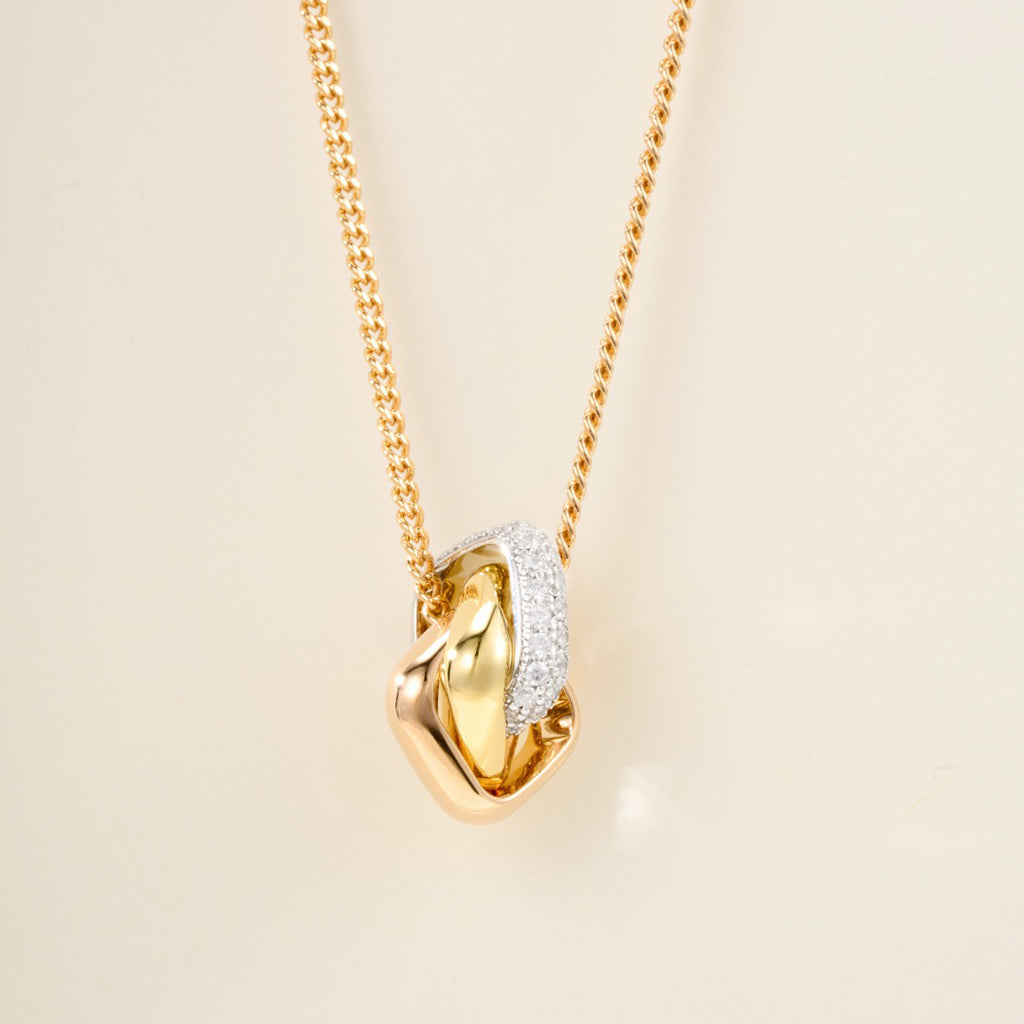 [Love's Uplift]TRINITY CUSHION NECKLACE COLLECTION