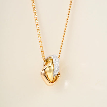 [Love's Uplift]TRINITY CUSHION NECKLACE COLLECTION