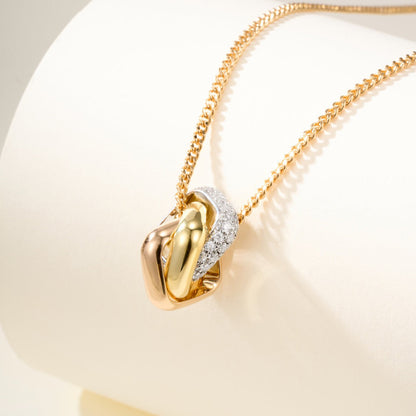 [Love's Uplift]TRINITY CUSHION NECKLACE COLLECTION