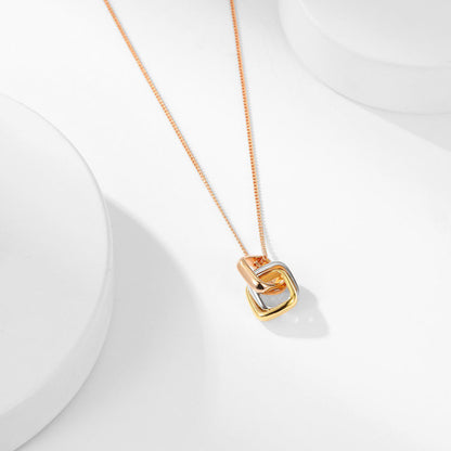 [Love's Uplift]TRINITY CUSHION NECKLACE COLLECTION