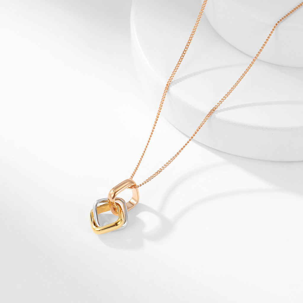[Love's Uplift]TRINITY CUSHION NECKLACE COLLECTION