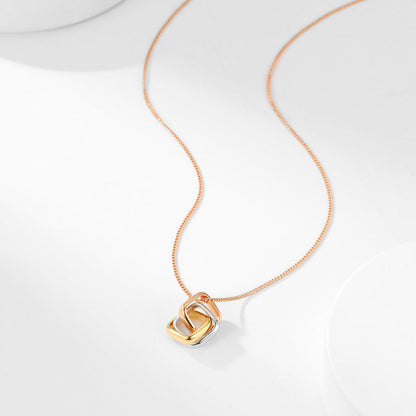 [Love's Uplift]TRINITY CUSHION NECKLACE COLLECTION