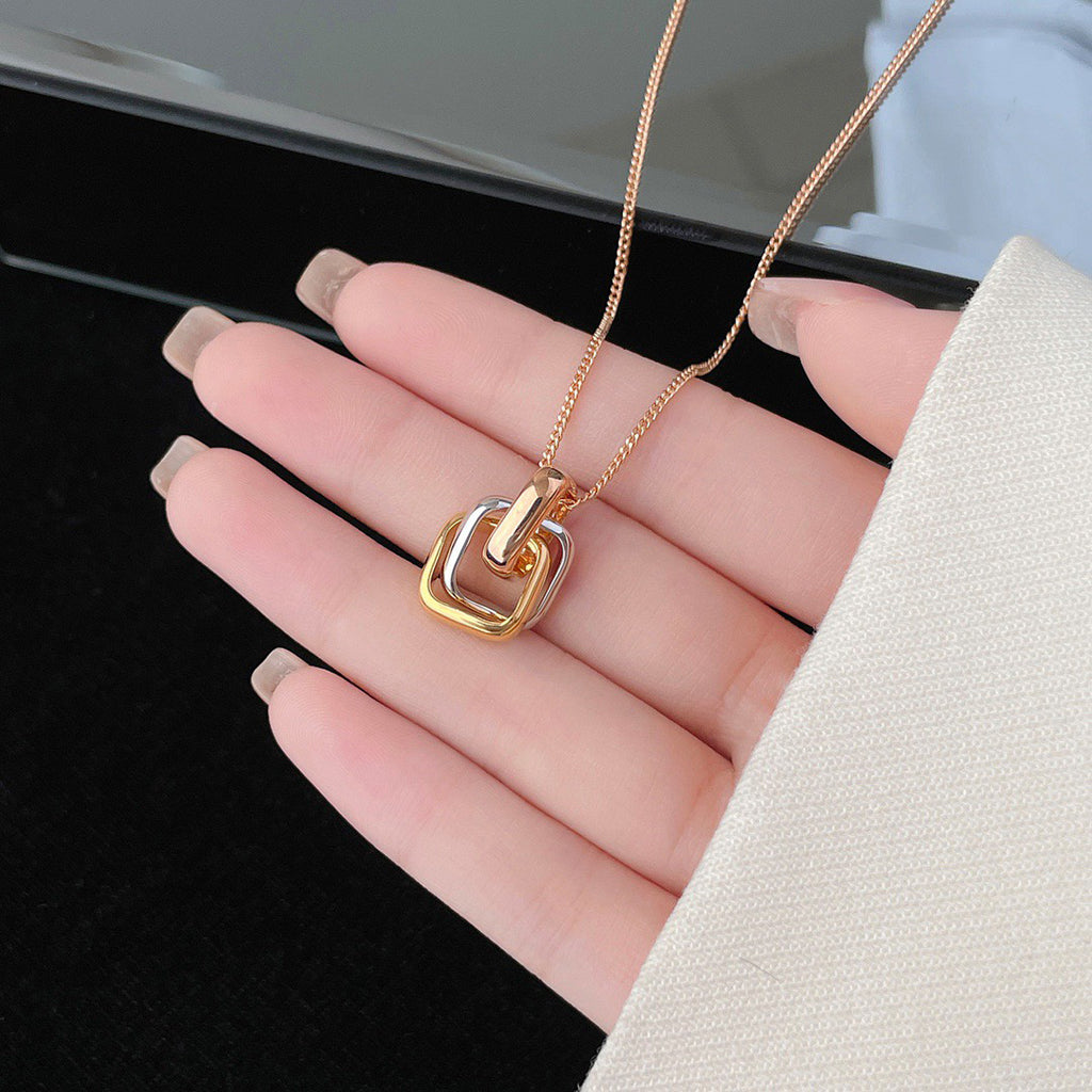 [Love's Uplift]TRINITY CUSHION NECKLACE COLLECTION