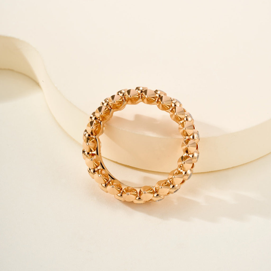 [Love's Uplift]CLASH 6.8MM DIAMOND MEDIUM RING