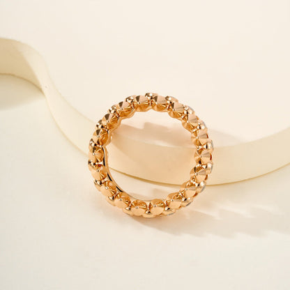 [Love's Uplift]CLASH 6.8MM DIAMOND MEDIUM RING