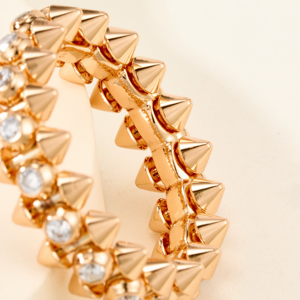 [Love's Uplift]CLASH 6.8MM DIAMOND MEDIUM RING