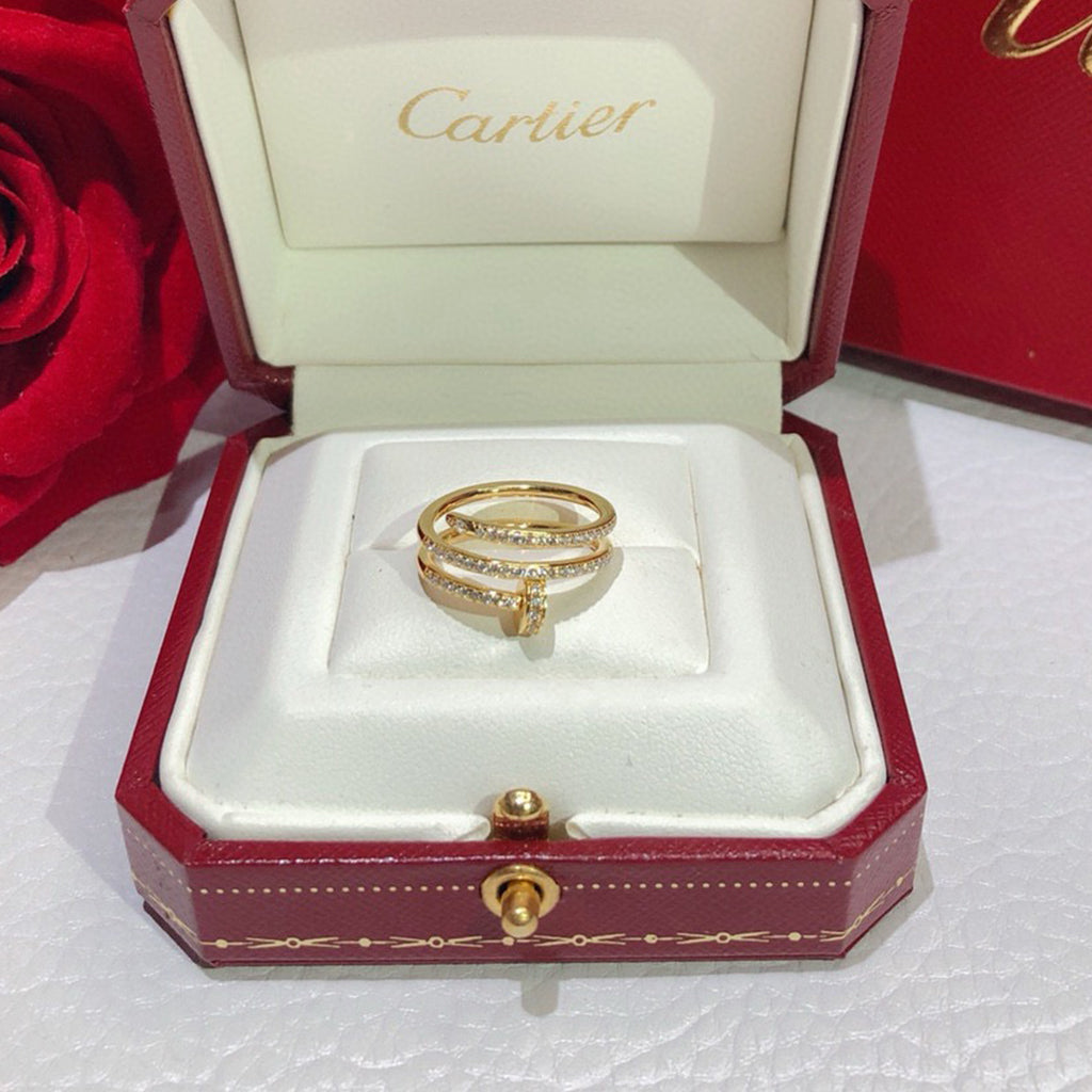 [Love's Uplift]JUSTE RING 4.8MM FULL DIAMOND