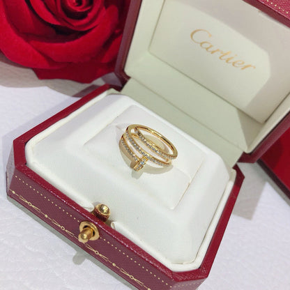 [Love's Uplift]JUSTE RING 4.8MM FULL DIAMOND