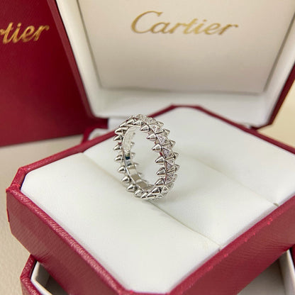 [Love's Uplift]CLASH 6.4MM SMALL FULL DIAMOND RING