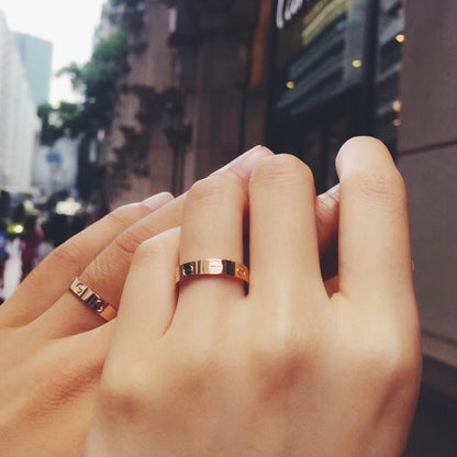 [Love's Uplift]LOVE RING 3.6 MM NO DIAMOND
