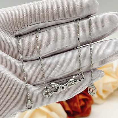 [Love's Uplift]PANTHERE FULL DIAMOND NECKLACE