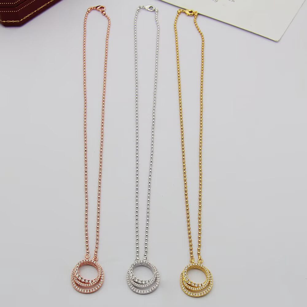 [Love's Uplift]ETINCELLE  FULL DIAMOND NECKLACE