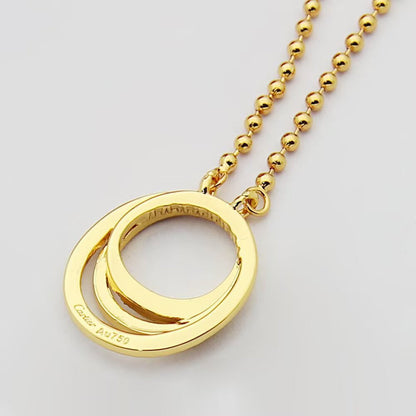 [Love's Uplift]ETINCELLE  FULL DIAMOND NECKLACE