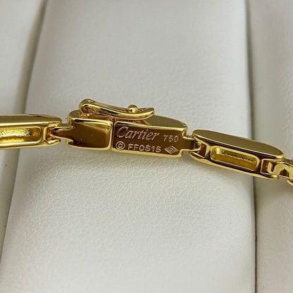 [Love's Uplift]PANTHERE HALF DIAMOND ON CHAIN BRACELET