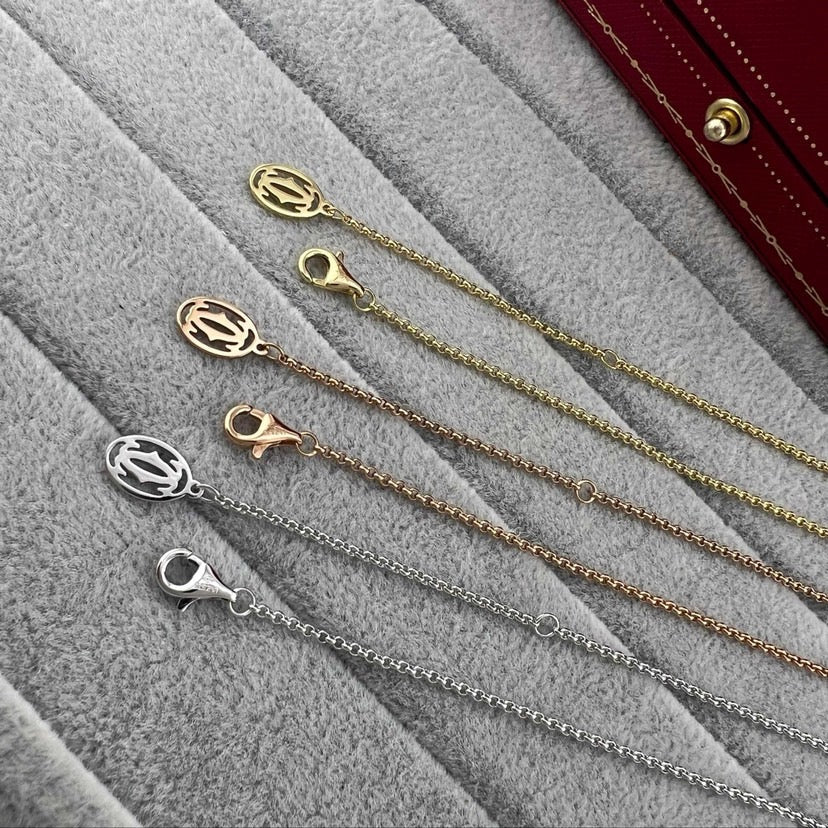 [Love's Uplift]PANTHERE FULL DIAMOND NECKLACE