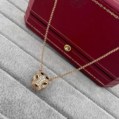 [Love's Uplift]PANTHERE FULL DIAMOND NECKLACE