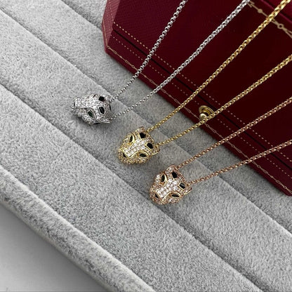[Love's Uplift]PANTHERE FULL DIAMOND NECKLACE