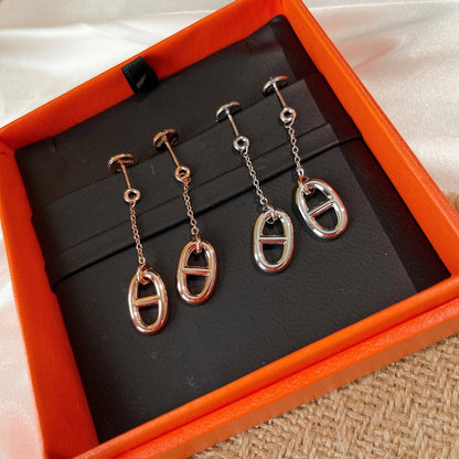 [Love's Uplift]CHAINE TASSEL EARRINGS