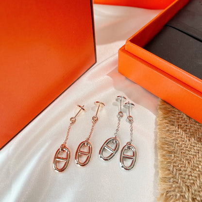 [Love's Uplift]CHAINE TASSEL EARRINGS