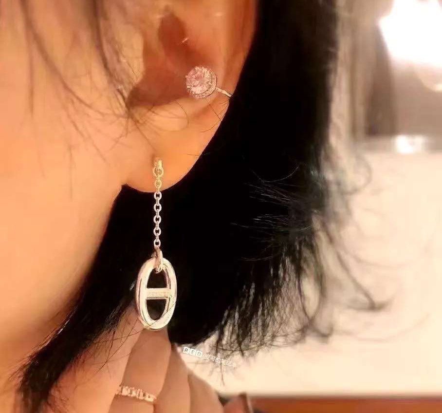 [Love's Uplift]CHAINE TASSEL EARRINGS