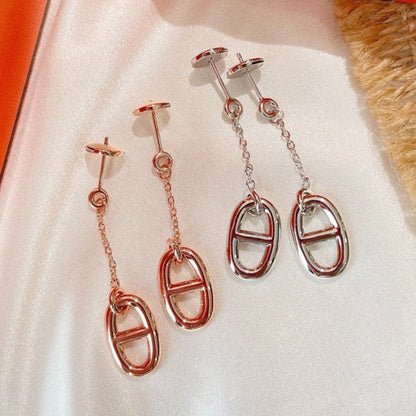 [Love's Uplift]CHAINE TASSEL EARRINGS