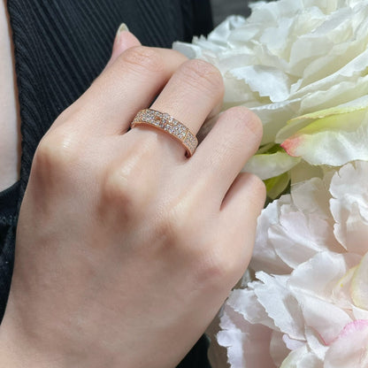 [Love's Uplift]KELLY PINK GOLD DIAMOND RING