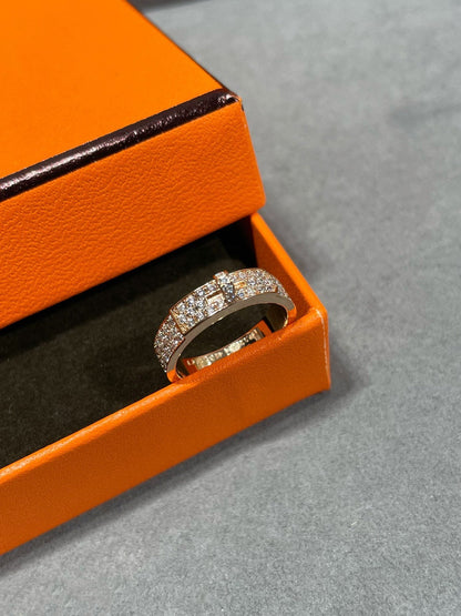 [Love's Uplift]KELLY PINK GOLD DIAMOND RING
