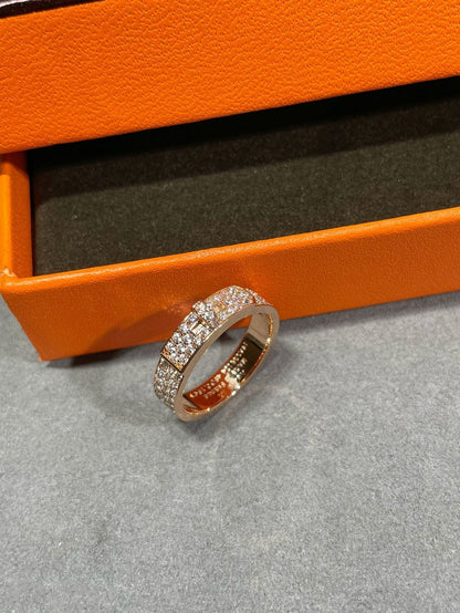[Love's Uplift]KELLY PINK GOLD DIAMOND RING