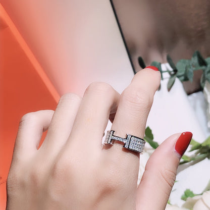 [Love's Uplift]H RING FULL DIAMOND
