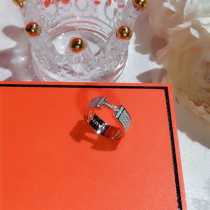 [Love's Uplift]H RING FULL DIAMOND