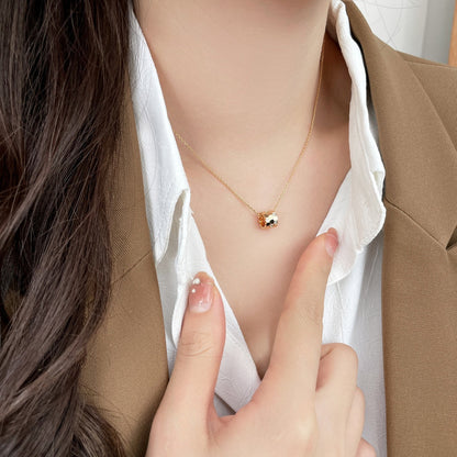 [Love's Uplift]BEE MINI PEDANT DIAMOND NECKLACE