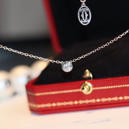 [Love's Uplift]DAMOUR DIAMOND NECKLACE