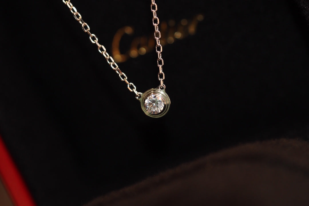 [Love's Uplift]DAMOUR DIAMOND NECKLACE