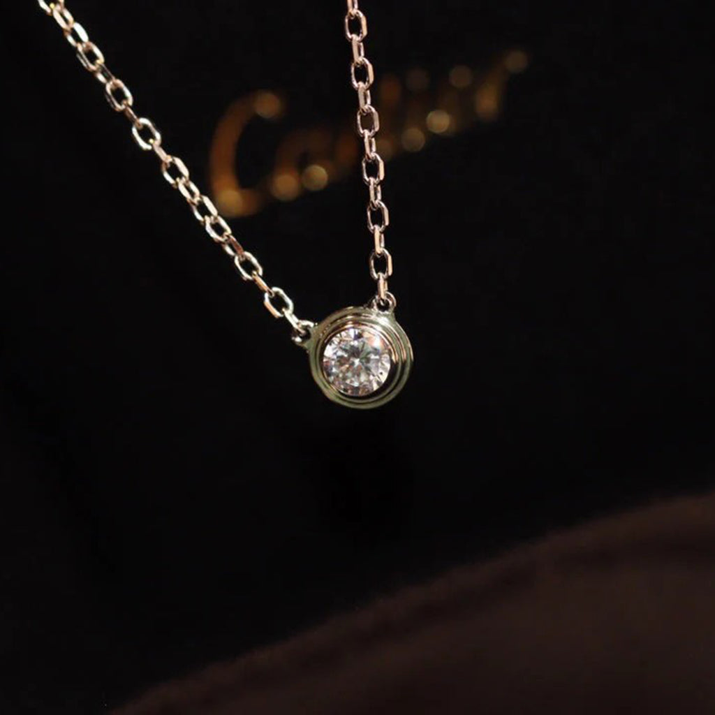 [Love's Uplift]DAMOUR DIAMOND NECKLACE